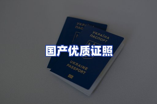 国产优质证照